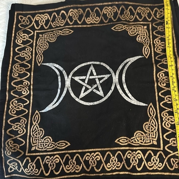 EUC Moon Tote  Bag 100% cotton astrology witchy black 
Shopping, books, spacious - Picture 4 of 8